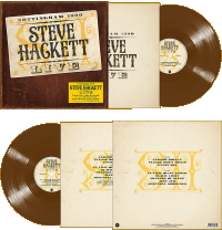 Steve Hackett - 2019 Live - Nottingham 1990 - Brown vinyl LP  - 150 kr.